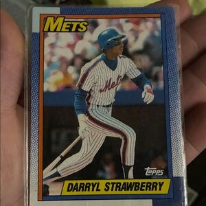 Darryl Strawberry Mets Baseball Card